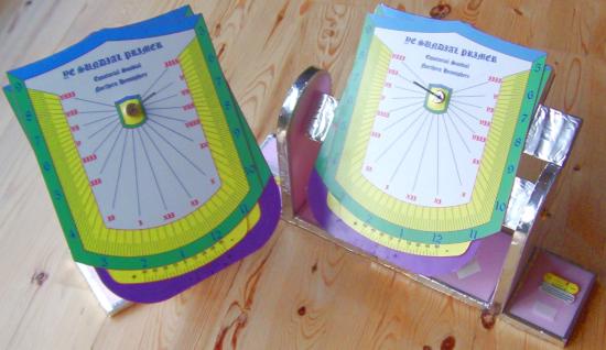 Standard Time Equatorial Sundial